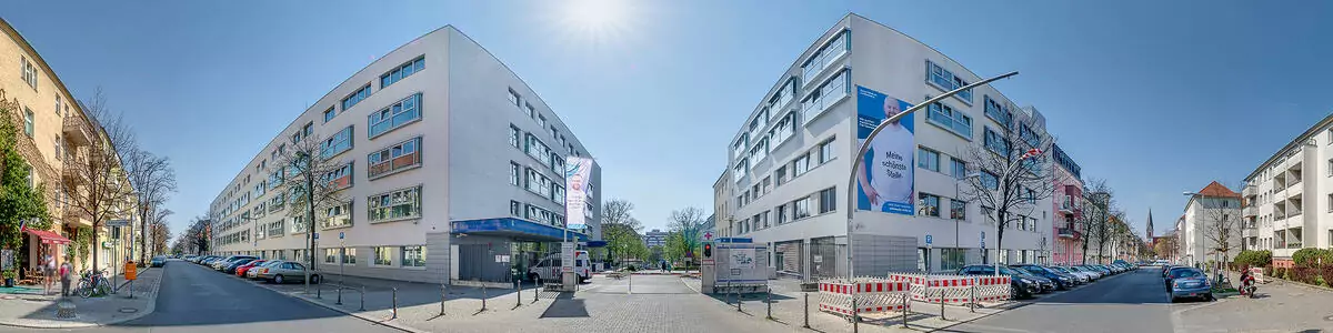 360 Grad Panorama Virtuelle Tour - Sana Campus Lichtenberg